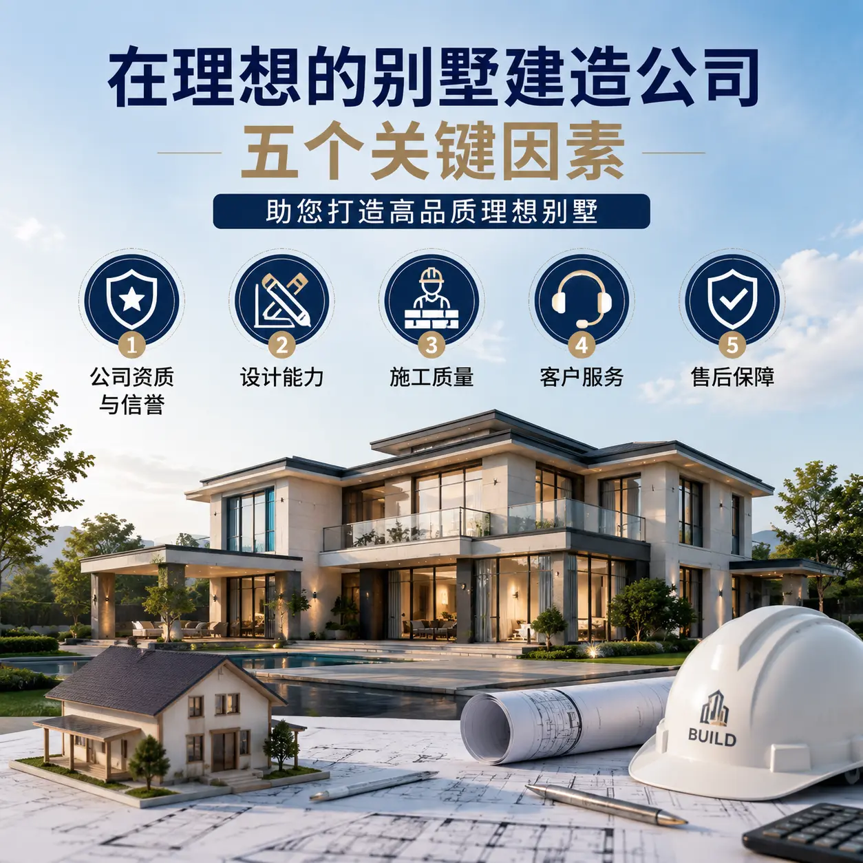 在 花溪 找到理想别墅建造公司的五个关键因素