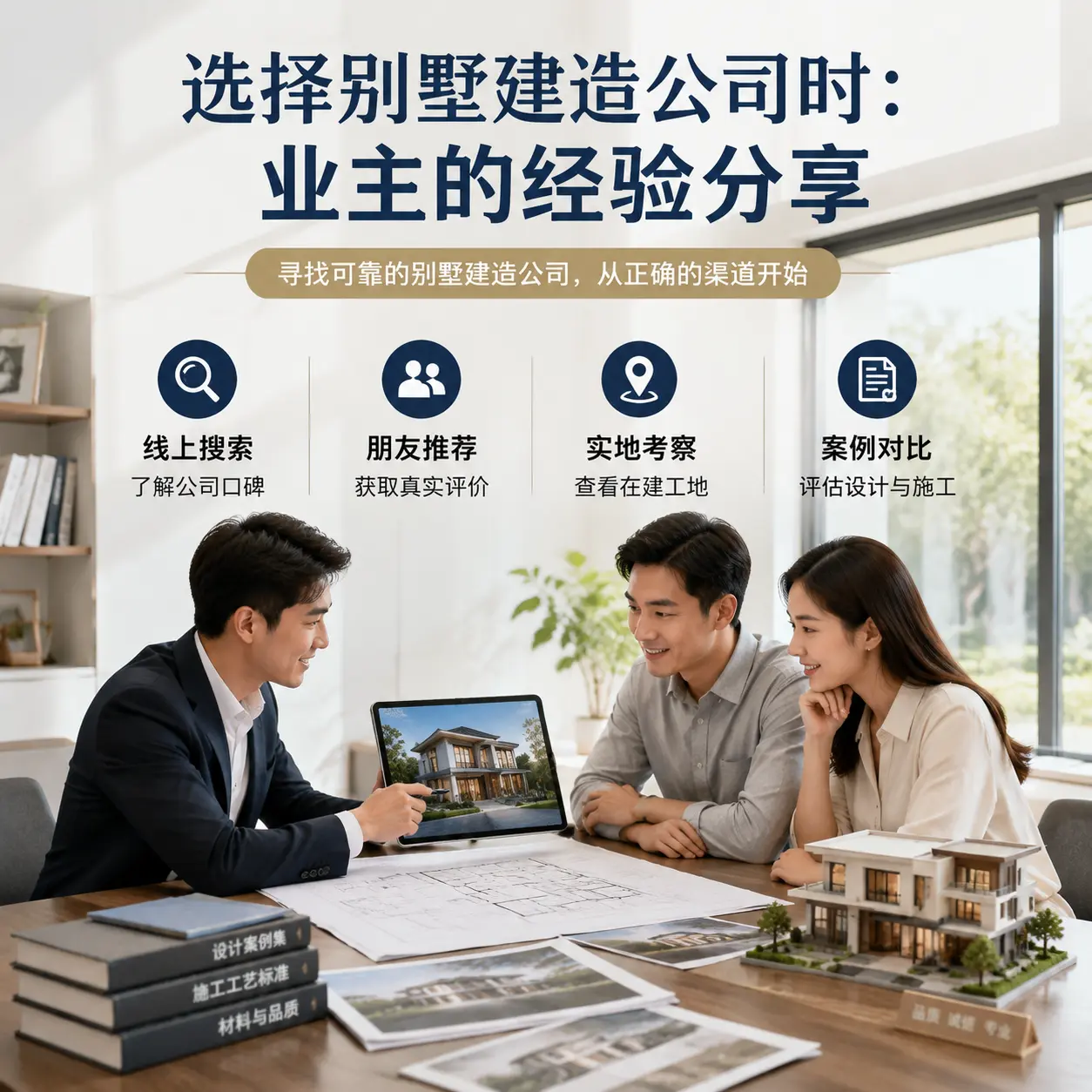 选择别墅建造公司时： 花溪 业主的经验分享
