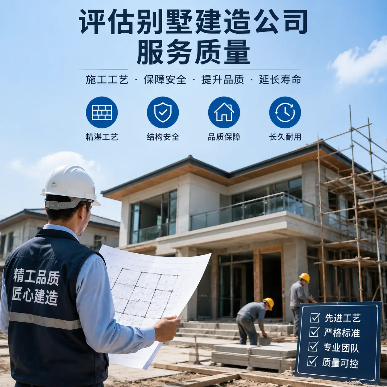 如何评估 花溪 别墅建造公司的服务质量？