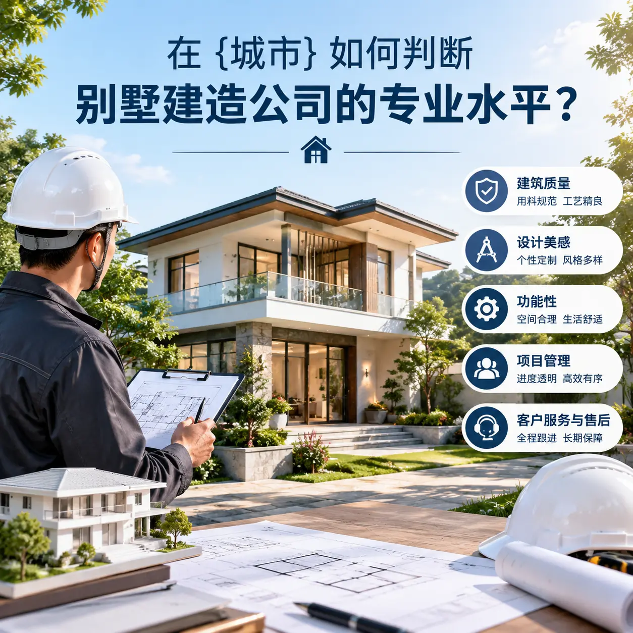 在 花溪 如何判断别墅建造公司的专业水平？