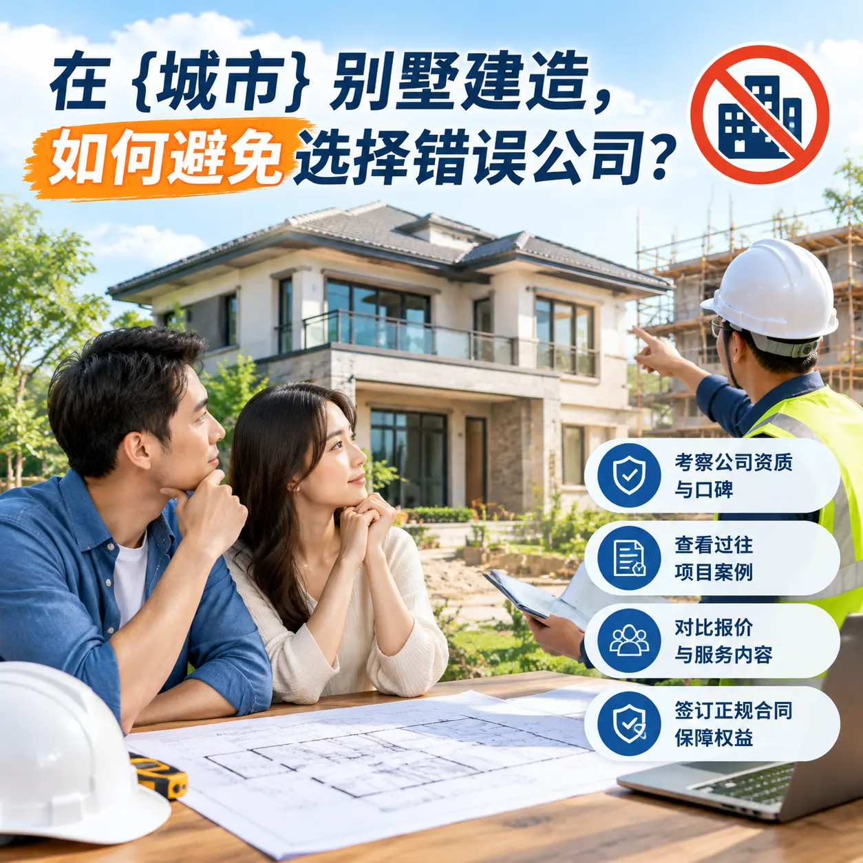 在 花溪 别墅建造,如何避免选择错误公司?