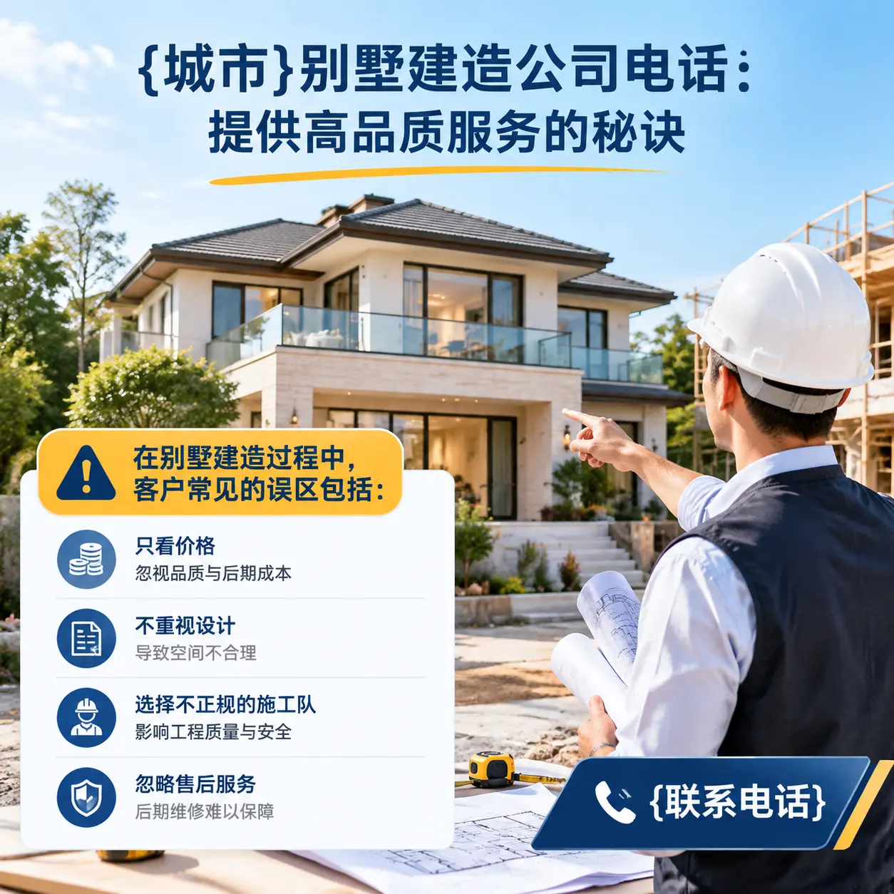 花溪别墅建造公司电话：提供高品质服务的秘诀