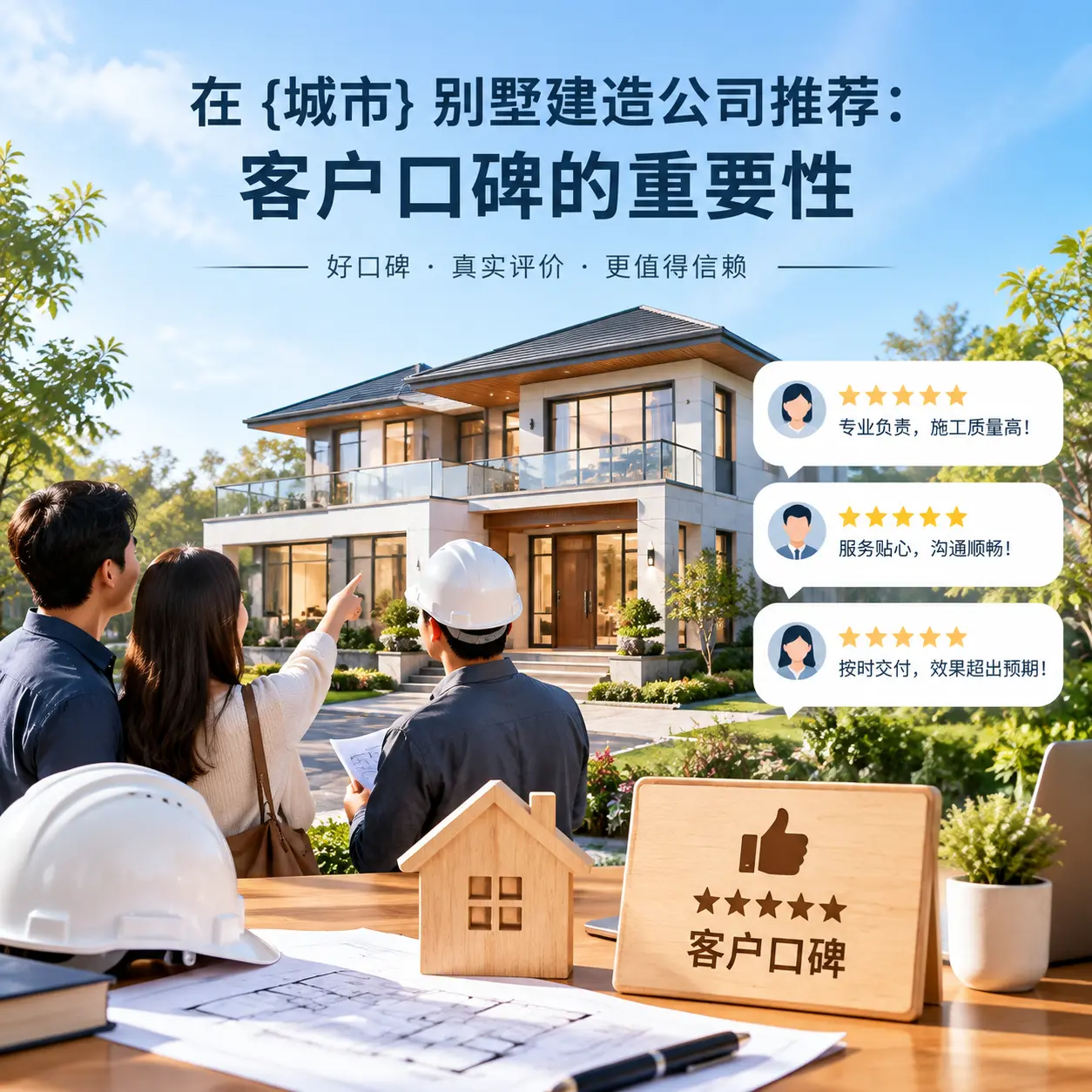 在 花溪 别墅建造公司推荐:客户口碑的重要性