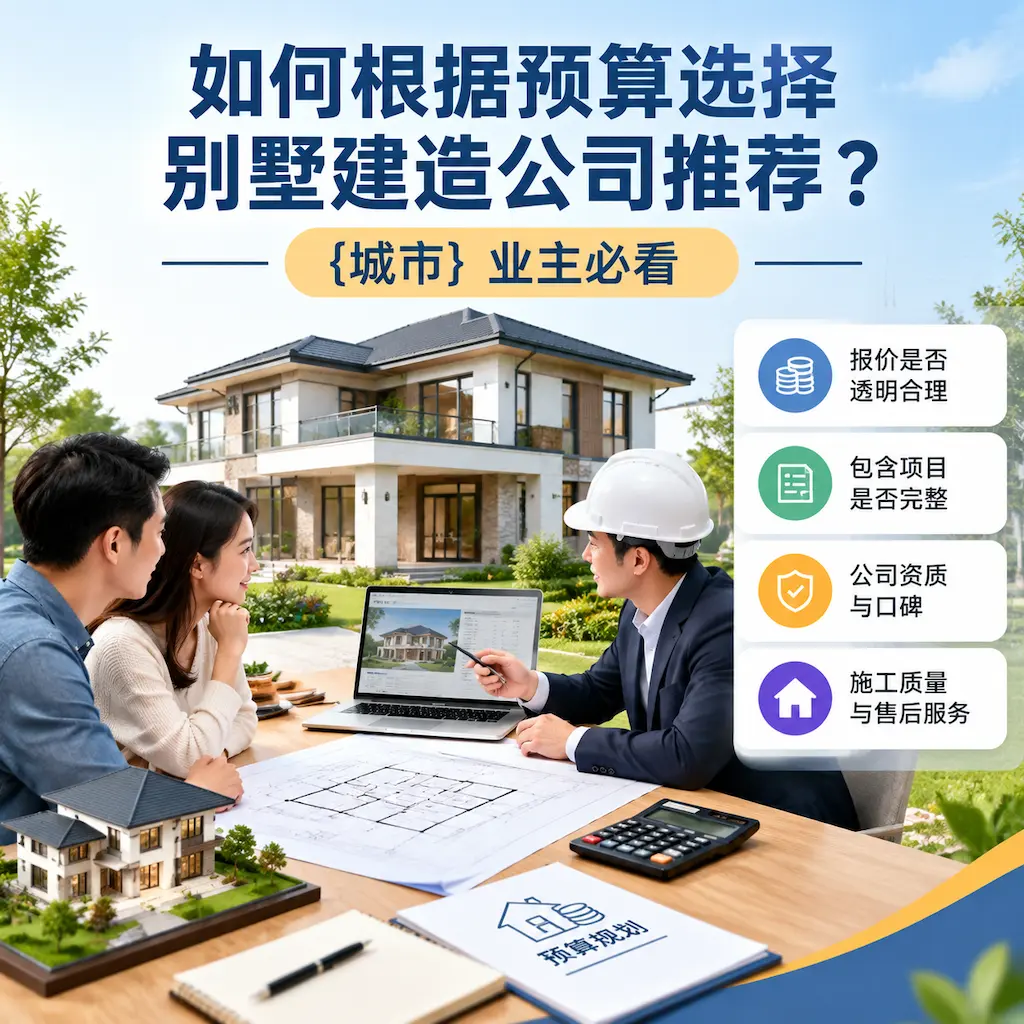 如何根据预算选择别墅建造公司推荐？ 花溪 业主必看