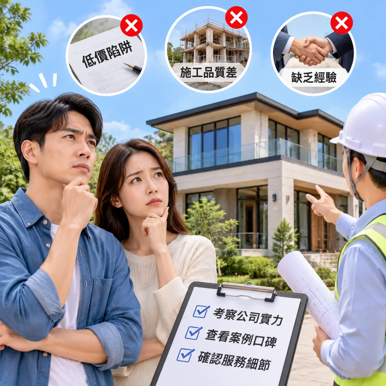 如何在 花溪 选择最佳别墅建造公司推荐？